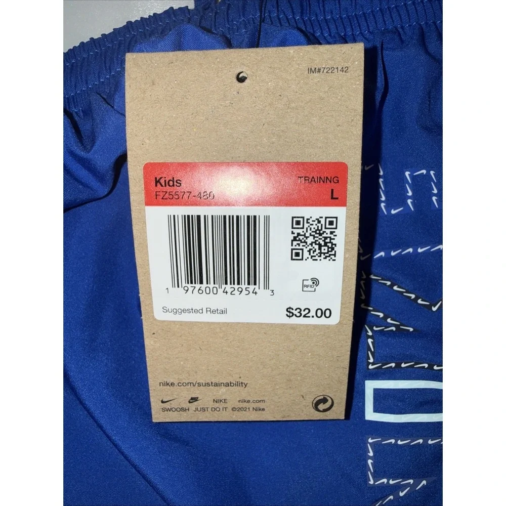 Kid's Nike Training Shorts Dri-fit Size L‎